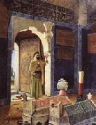 Osman Hamdy Bey Old Man before Children's Tombs china oil painting reproduction